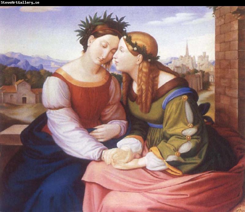 Friedrich overbeck Italia and Germania